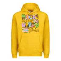 Lemon books are my happy place Premium Hoodie - Artiststas