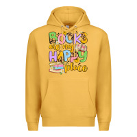 Mustard books are my happy place Premium Hoodie - Artiststas