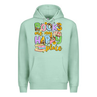 Seafoam books are my happy place Premium Hoodie - Artiststas