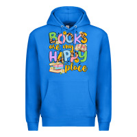True Royal books are my happy place Premium Hoodie - Artiststas