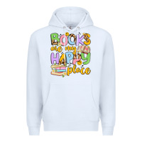 White books are my happy place Premium Hoodie - Artiststas