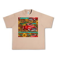 Burro western farm truck seamless pattern Urban Heavy Tee - HRA Design Shop