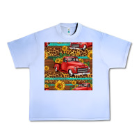 Grape Ice western farm truck seamless pattern Urban Heavy Tee - HRA Design Shop