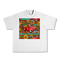 Lunar Rock western farm truck seamless pattern Urban Heavy Tee - HRA Design Shop