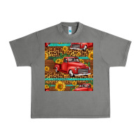 Tornado western farm truck seamless pattern Urban Heavy Tee - HRA Design Shop