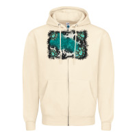 Sandshell gemstones background Zipper Hoodie - BarkalooDesign