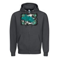 Smoke gemstones background Zipper Hoodie - BarkalooDesign