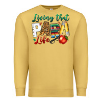 Antique Gold living that para life Premium Sweatshirt - NancyCooperArtShop