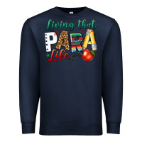 Navy living that para life Premium Sweatshirt - NancyCooperArtShop