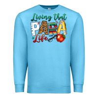 Ocean Blue living that para life Premium Sweatshirt - NancyCooperArtShop