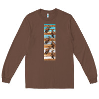 Chestnut dinosaur parasaurolophus pen wrap Long Sleeve Tee - Artiststas