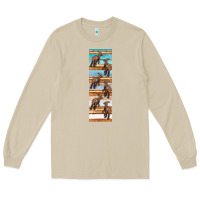Mushroom dinosaur parasaurolophus pen wrap Long Sleeve Tee - Artiststas