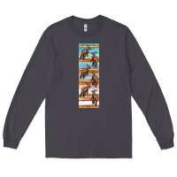 Smoke dinosaur parasaurolophus pen wrap Long Sleeve Tee - Artiststas