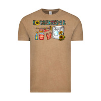 Vintage Coffee housekeeper Vintage Tee - CowhideDigitalArt