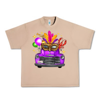Burro mardi gras truck leopard mask Urban Heavy Tee - FaDigitalArtStudio