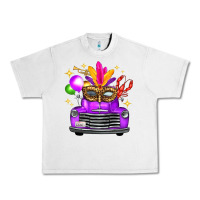 Lunar Rock mardi gras truck leopard mask Urban Heavy Tee - FaDigitalArtStudio