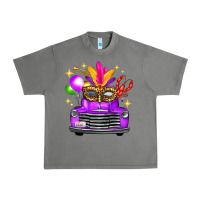 Tornado mardi gras truck leopard mask Urban Heavy Tee - FaDigitalArtStudio