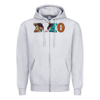 Heather Grey xoxo valentines day baby cow Zipper Hoodie - Jasminsmagicworld