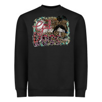Black girl boss Heavyweight Sweatshirt - SublimationCraftShop