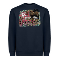 Navy girl boss Heavyweight Sweatshirt - SublimationCraftShop