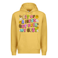 Antique Gold bit of a mess but doin' my best Premium Hoodie - Artiststas