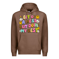 Chestnut bit of a mess but doin' my best Premium Hoodie - Artiststas