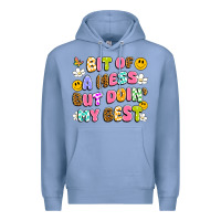 Colony Blue bit of a mess but doin' my best Premium Hoodie - Artiststas