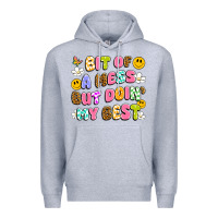Heather Grey bit of a mess but doin' my best Premium Hoodie - Artiststas