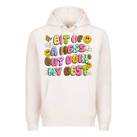Pale Pink bit of a mess but doin' my best Premium Hoodie - Artiststas