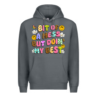 Rock bit of a mess but doin' my best Premium Hoodie - Artiststas