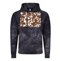 Cloud Black distressed chocolate milkshake cowhide Vintage Hoodie - RanaPortraitStore