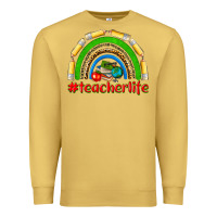 Antique Gold teacher life Premium Sweatshirt - NancyCooperArtShop