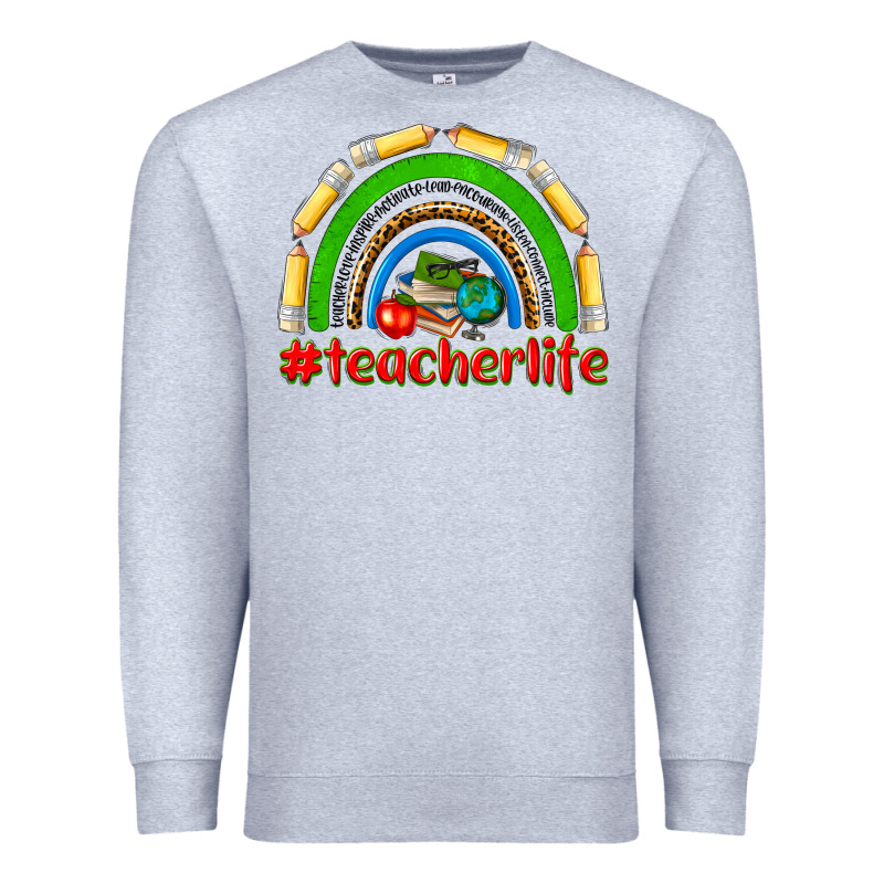 Teacher Life Premium Sweatshirt by NancyCooperArtShop | Teevron