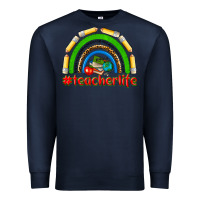 Navy teacher life Premium Sweatshirt - NancyCooperArtShop
