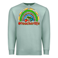 Seafoam teacher life Premium Sweatshirt - NancyCooperArtShop