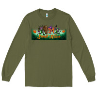 Army Green home sweet home libbey glass Long Sleeve Tee - BundleAndBundleShop