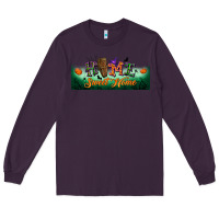 Plum home sweet home libbey glass Long Sleeve Tee - BundleAndBundleShop