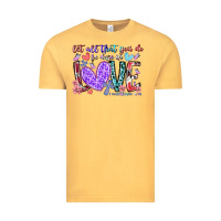 Vintage Mustard let all that you do be done in love Vintage Tee - RacoonDesign