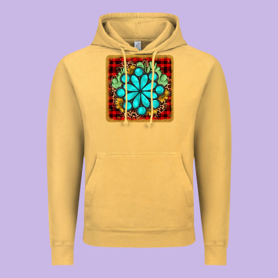 Gemstone Cactus Christmas Coaster Vintage Hoodie Designed By Jahusdesignshop