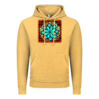 Vintage Mustard gemstone cactus christmas coaster Vintage Hoodie - JahusDesignShop