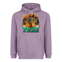Lavender land of the free Heavyweight Hoodie - NancyCooperArtShop