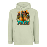 Matcha land of the free Heavyweight Hoodie - NancyCooperArtShop