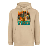 Mushroom land of the free Heavyweight Hoodie - NancyCooperArtShop
