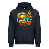 Navy Howdy Fall Urban Hoodie - texasbilliewilder