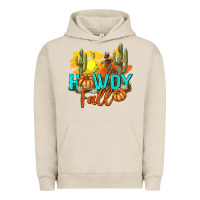 Pigment French Oak Howdy Fall Urban Hoodie - texasbilliewilder