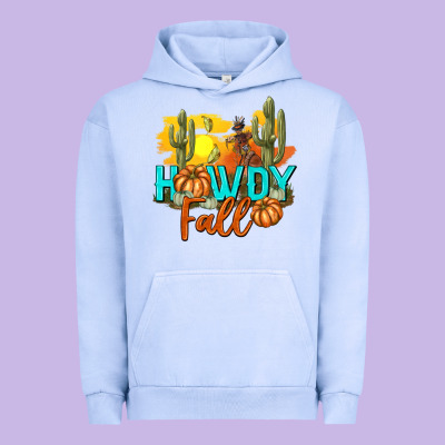 Howdy Fall Urban Hoodie Designed By Texasbilliewilder