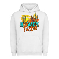 Pigment Lunar Rock Howdy Fall Urban Hoodie - texasbilliewilder