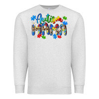 Oatmeal Heather autism mama Premium Sweatshirt - MaliasSmallBusiness