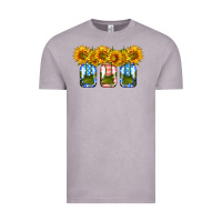 Vintage Zinc american sunflower mason jar Vintage Tee - HRA Design Shop