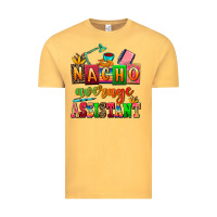 Vintage Mustard nacho average assistant Vintage Tee - AdoDesignShop